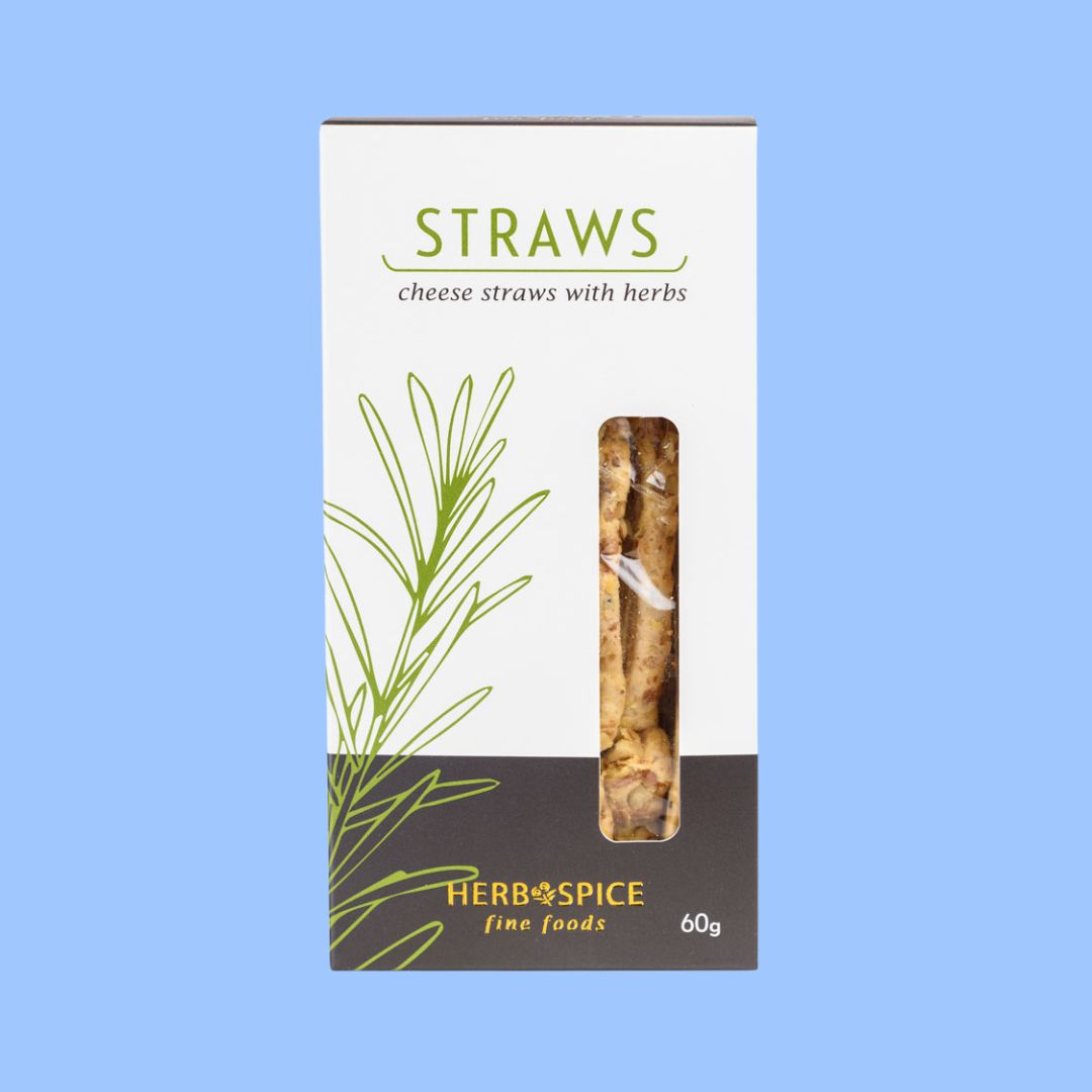 Cheese and Herb Straws 60g