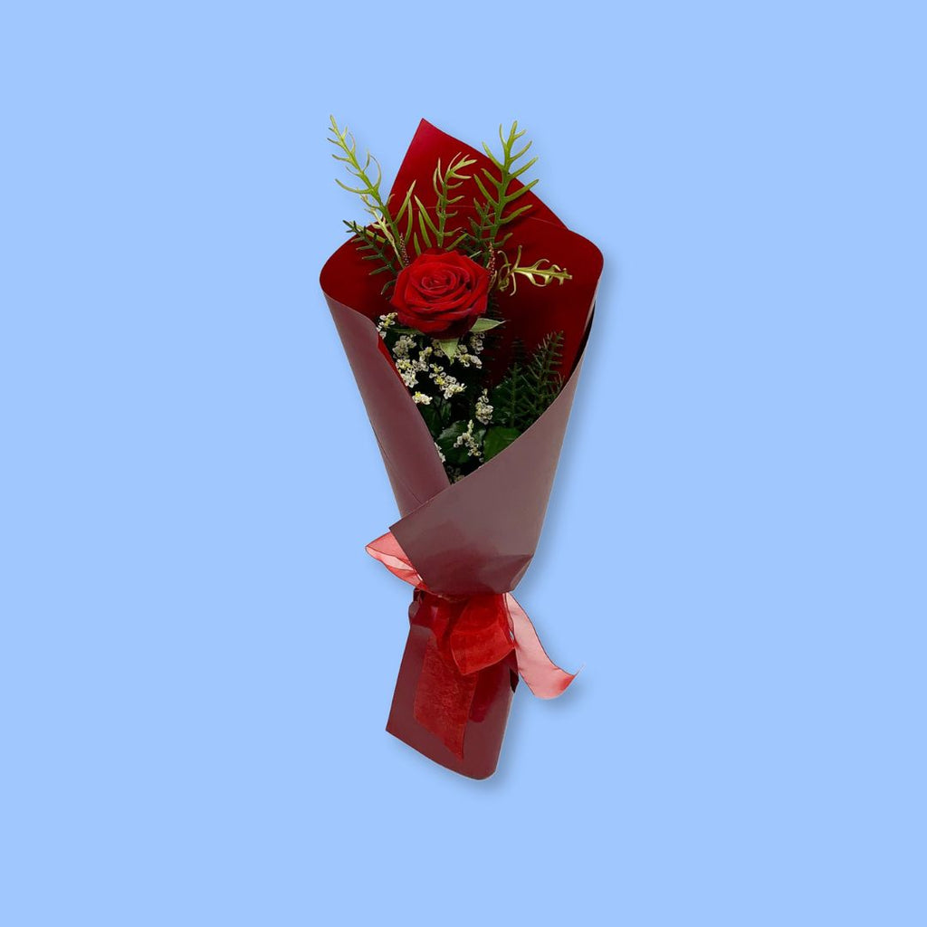 Red Rose (wrapped)
