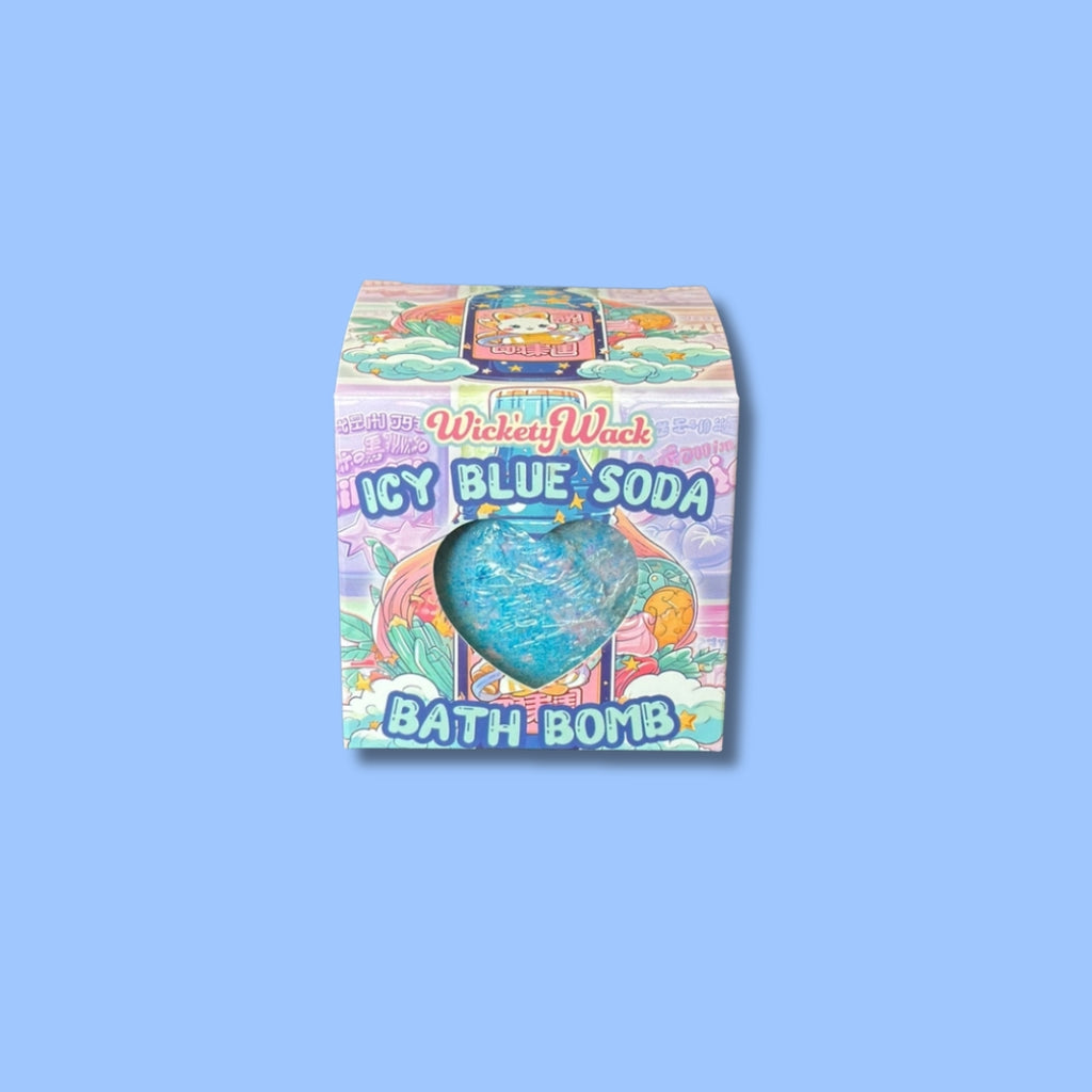 Bath Bomb: Wick'ety Wack Icy Blue Soda