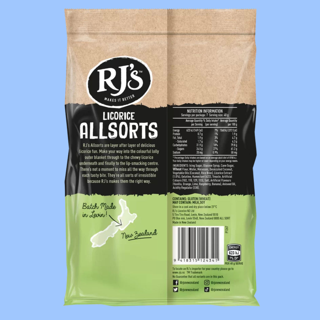 Licorice Allsorts 280g