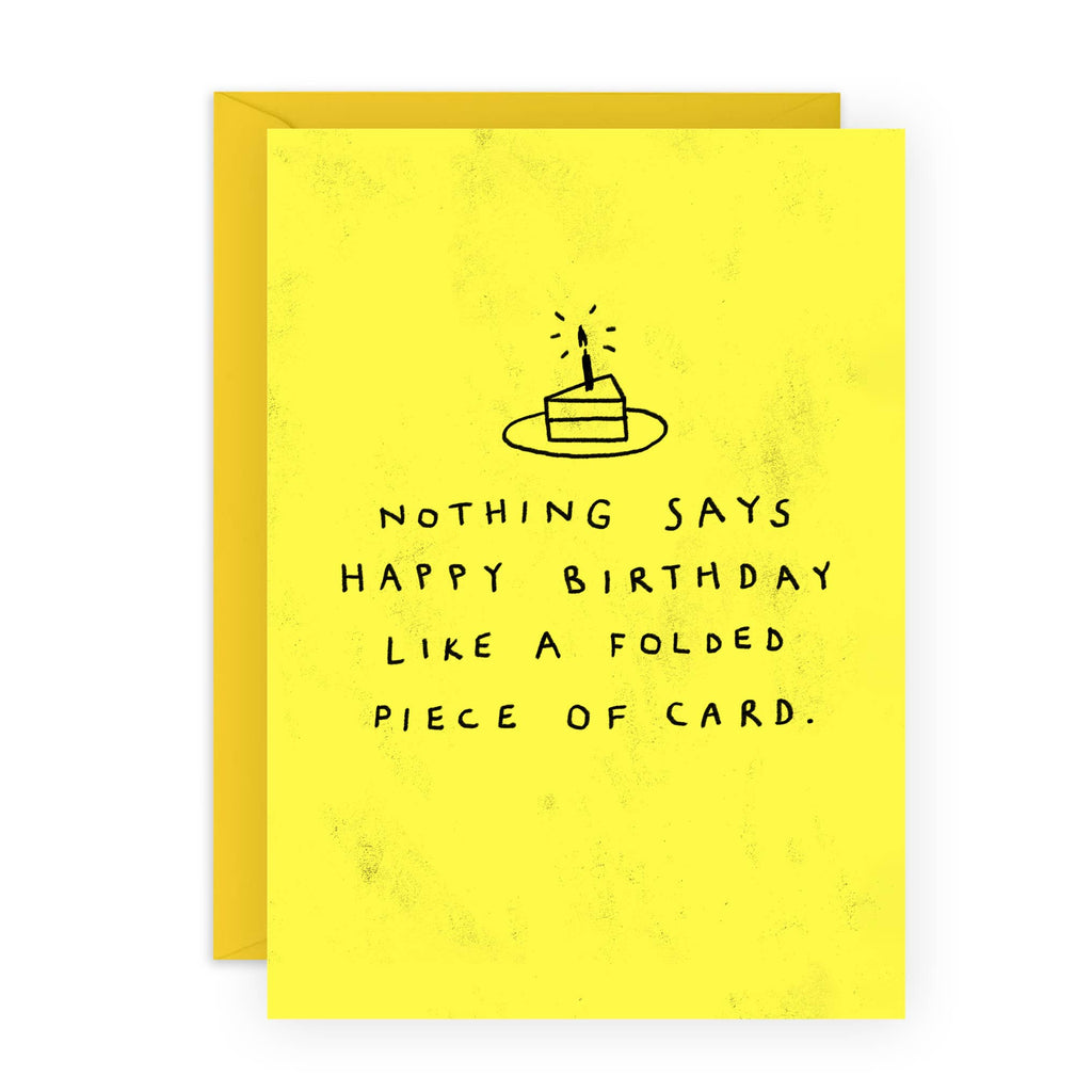 NOTHING SAYS HAPPY BIRTHDAY LIKE Funny Birthday Card