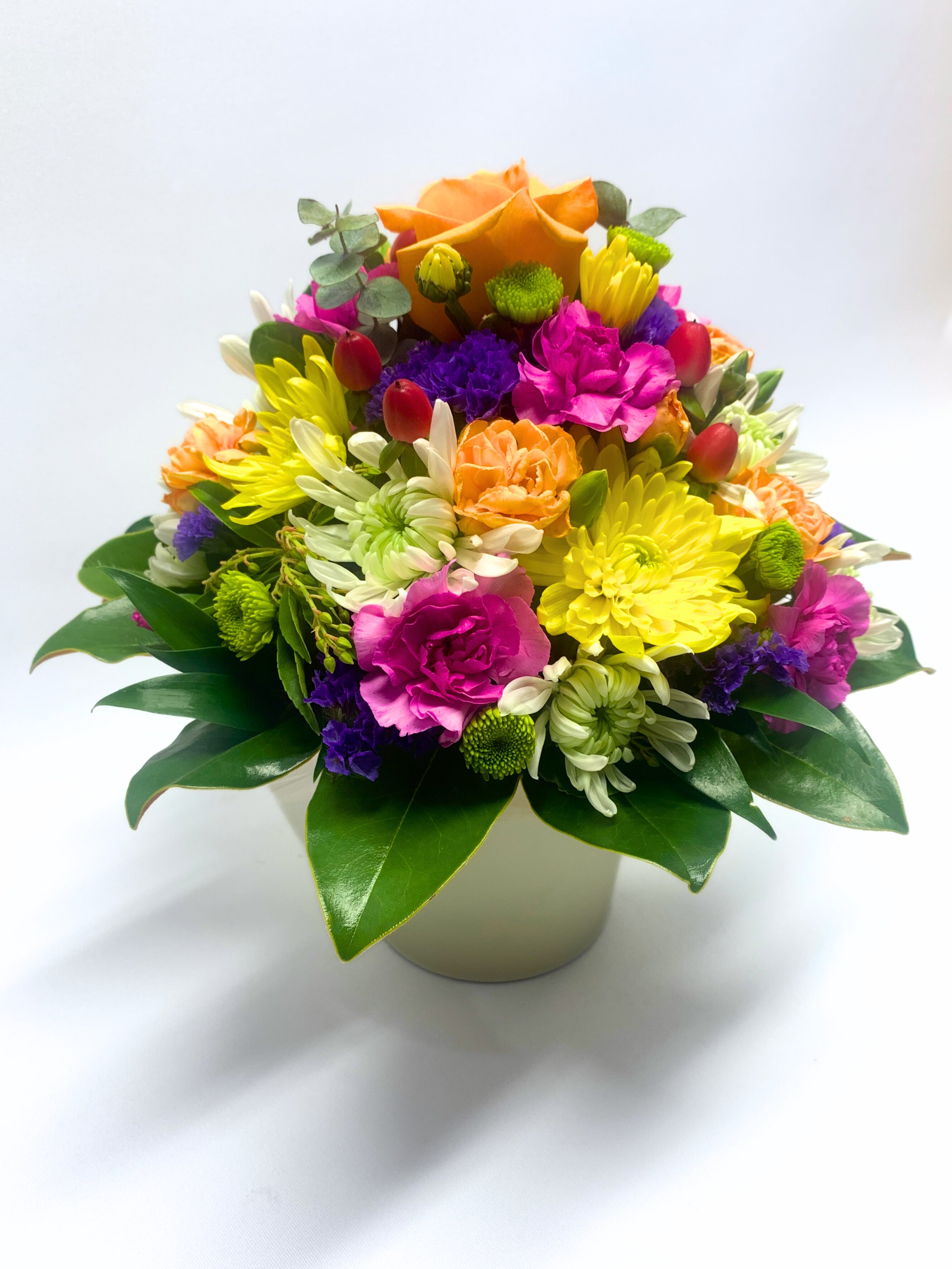 Little Bright Flower Arrangement (in Pot) image 0