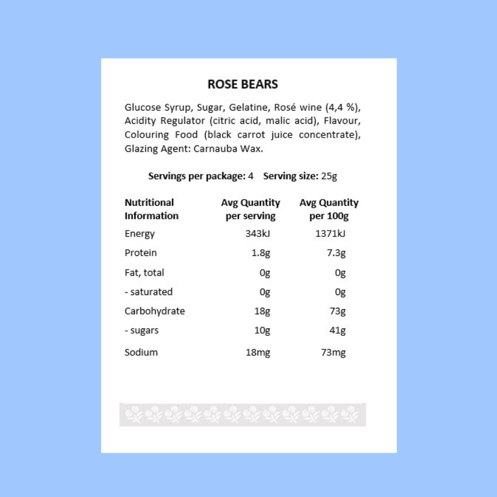 Bubbly Bears Pink 100g