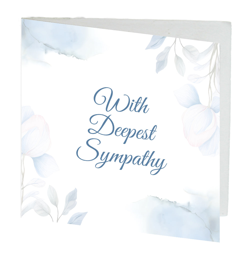 Card Deepest Sympathy 7cm image 0