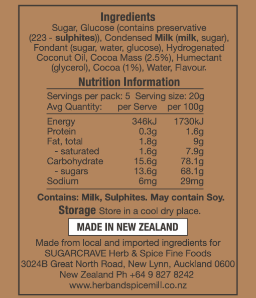 Rich Choc Fudge 100g image 1