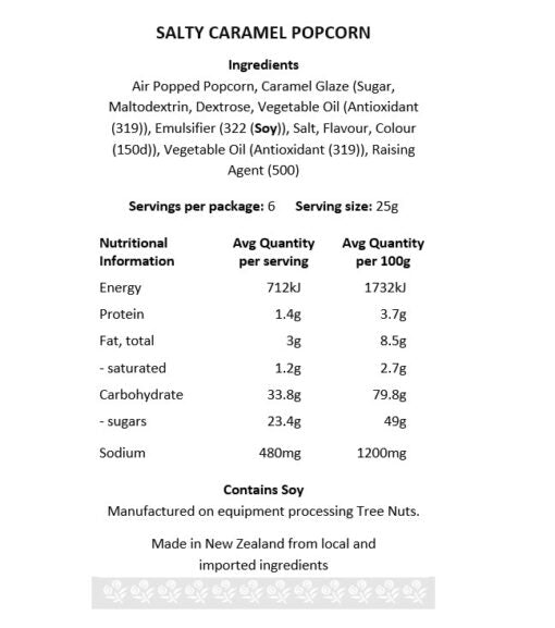 Salty Caramel Popcorn 150g image 1