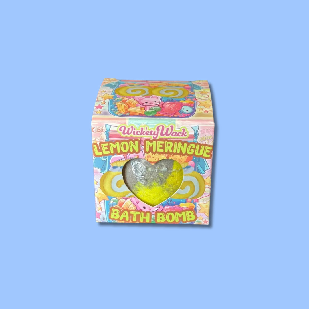Bath Bomb: Wick'ety Wack Lemon Meringue
